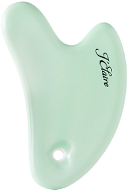 제이끌레르 세라믹 괄사 마사지기 경락 림프 순환, 파스텔그린, 1세트