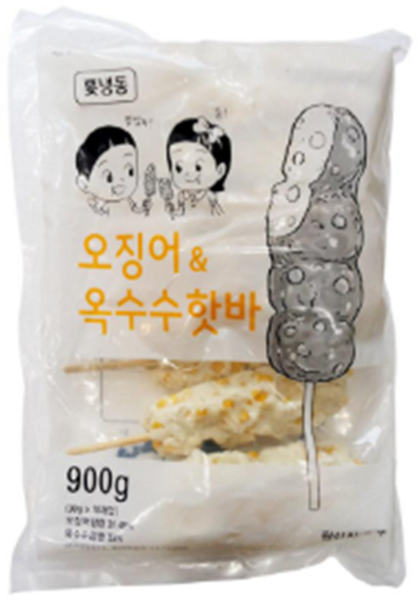 가토코 오징어 옥수수핫바 (900g 90g x 10개), 1개