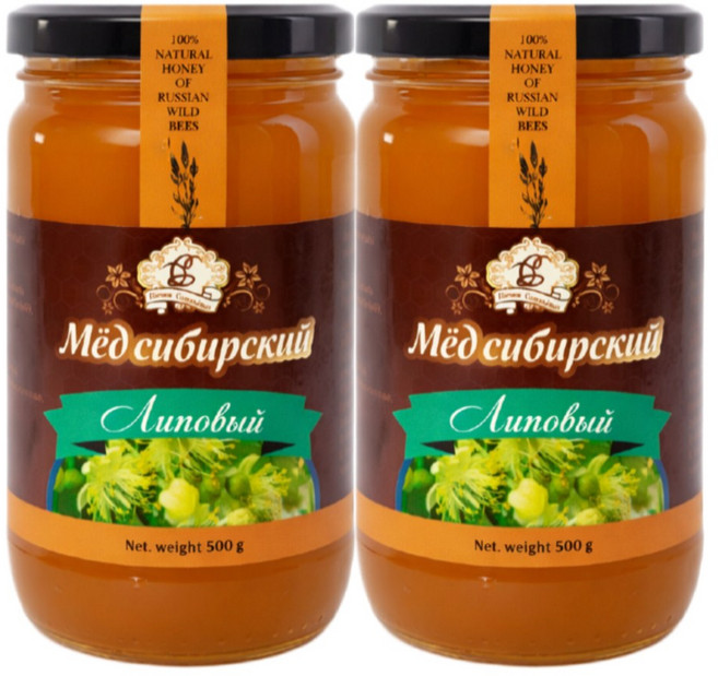 시베리아 피나무꿀 세계5대 명품꿀 러시아 알타이 토종 야생화 숙성 수입 자연산 벌꿀, 500g, 2개