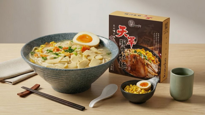 koodie 天寶豚骨拉麵, 1盒