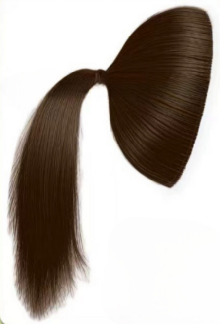 데일리킷 감쪽같이 안보이는 헤어 뽕 똥 머리 볼륨 업 포니테일가발, 1개, 라이트브라운모