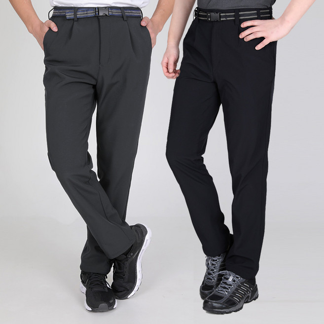 [스타일랑] (1+1) 여름용 전국민이 입는 남성 등산 아웃도어 만능 벨트 바지_28~46사이즈 빅사이즈까지