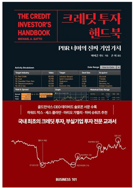 [책광장 모두] 크레딧 투자 핸드북, 비즈니스 101, 마이클가토,존최