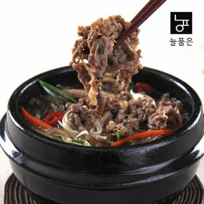 늘품은 버섯뚝배기불고기, 400g, 10개
