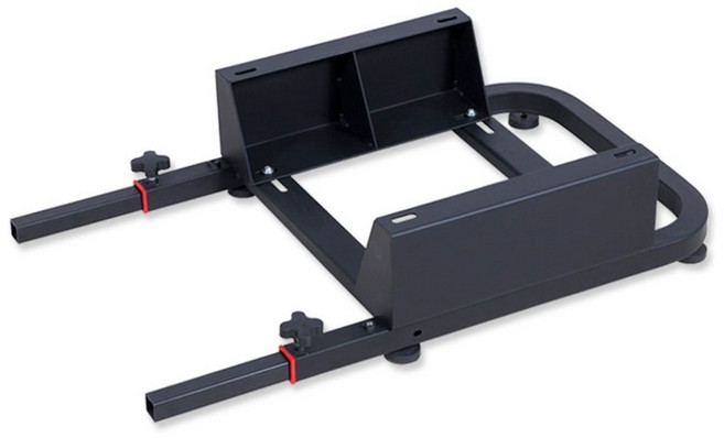 레이싱게임 모니터 거치대 운전 이동식 지지대 스탠딩 브라켓 운전 받침대, 뒤쪽, 1개, 기본 모델명/품번
