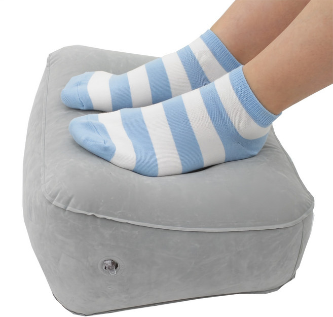 어행용 에어 발 쿠션 + 보관파우치 세트