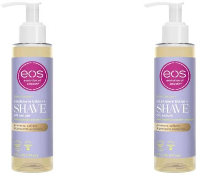 eos 이오스 쉐어베터 캐시미어 비키니 쉐이브 오일 세럼 177mL 2팩 - 쿠팡