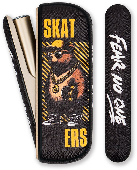 THE 100% 아이코스 호환용 일루마 i 케이스 스트릿룩 사이드가드 세트