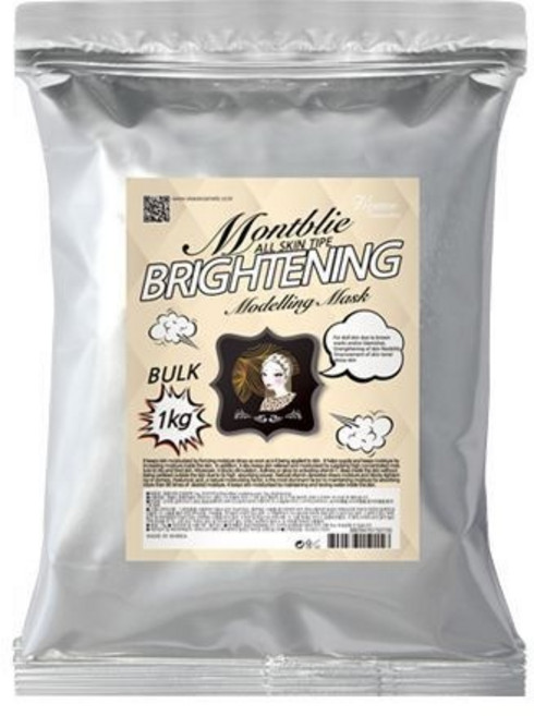 몽블리에 모델링팩 1kg 브라이트닝