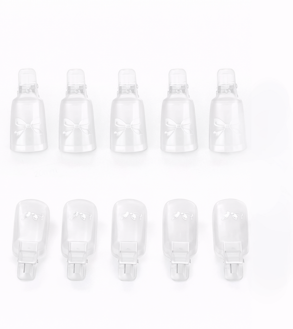 젤네일 쏙오프 클립 10pcs, 1개