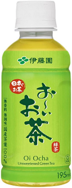 이토엔 일본의 차 오~이 차 녹차 195ml 2 케이스(60개들이)