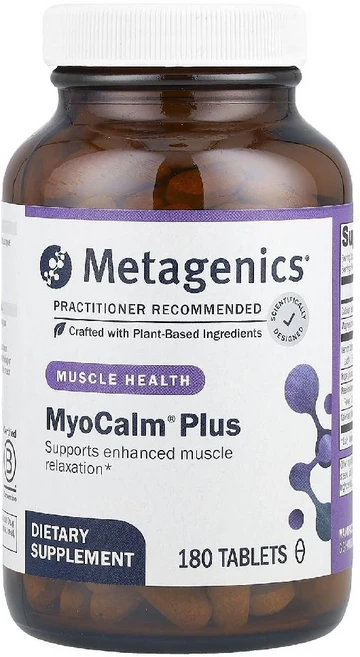 메타제닉스 MyoCalm 플러스 칼슘 마그네슘 180정, MTG02490, 1개 - 쿠팡