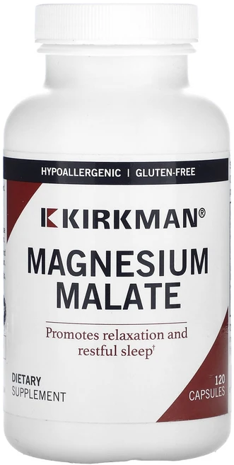 Kirkman Labs 마그네슘 말레이트 160mg 캡슐 120정, KirkmanLabs마그네슘말레이트160mg캡슐120정, 1개 - 쿠팡