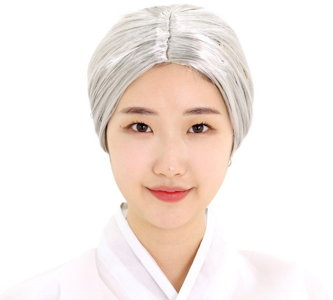할머니가발 파티 납량 담력 할로윈 가발
