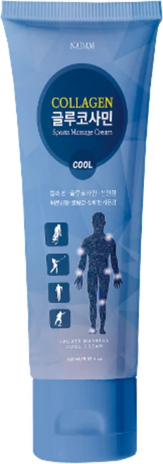 운동전후 콜라겐 글루코사민 쿨크림 150ml 다리 발목 손목 골반 진정효과 선인장 - 쿠팡