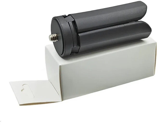 카메라 스마트폰 핸드헬드 짐벌 핸들 그립 삼각대 셀카봉 있는 블루투스 용 접이식, 01 Black