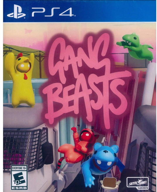 Skybound Games Gang Beasts 萌萌小人大亂鬥 PS4 遊戲, 全新未拆, SKY0010