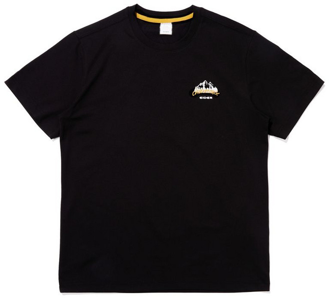 EIDER COLD BRR (콜드브루) UNI 트루 그래픽 티셔츠_Black