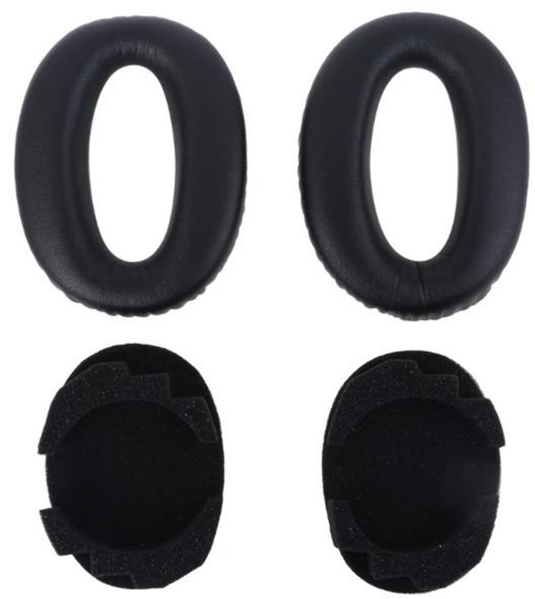 교체용 이어패드 쿠션 헤드빔 소니 WH-1000XM3 1000XM3 MDR 1000X WH-1000XM2 헤드폰 이어 패드, [08] WH1000XM2 Black