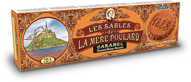 메르플라르드 샤브레 카라멜 버터 쿠키, 1개, 125g