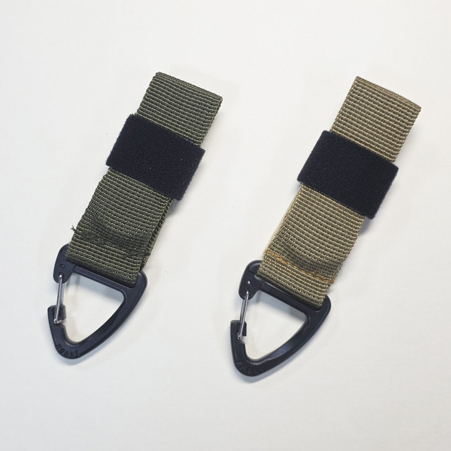 배달대행 벨크로고리 2개 배달고리 자석깨짐 없음, 벨크로고리2개, 랜덤컬러