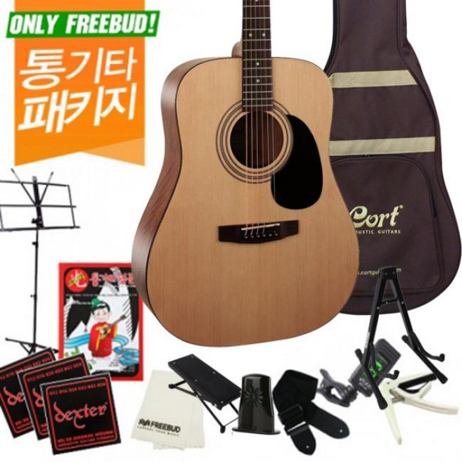 [프리버드] 콜트 Cort 통기타 AD810 패키지, 단품, 1개