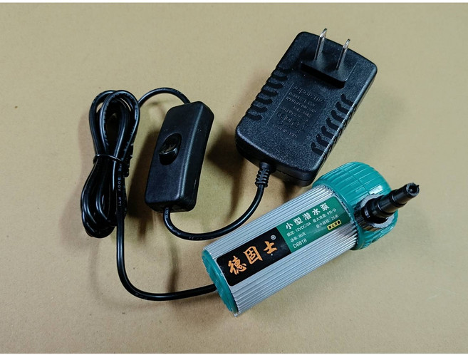 德固士 小型潛水泵 12V 80W 迷你沉水泵浦, 1個