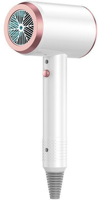 가정용 헤어드라이어 무소음 초고출력 여행용 헤어드라이기 2300W, 블랙