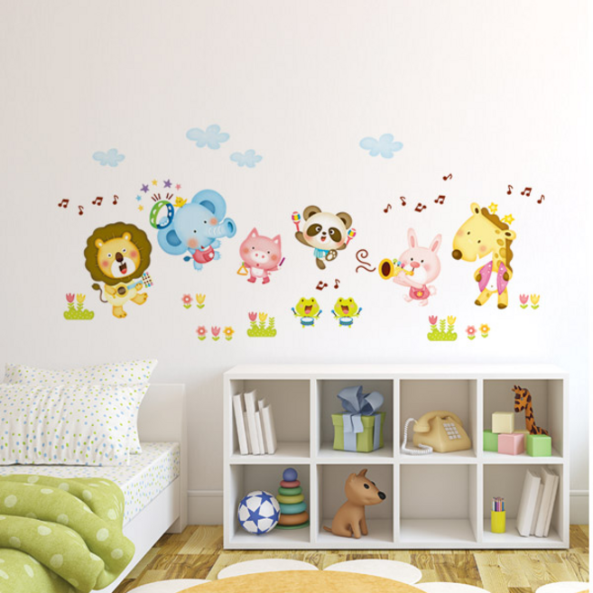 환타스틱스(스티커몰)요모조모 FF 동물음악대 FDT-4210, 상세페이지 참조