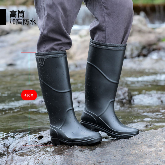 防水雨鞋 防滑耐磨