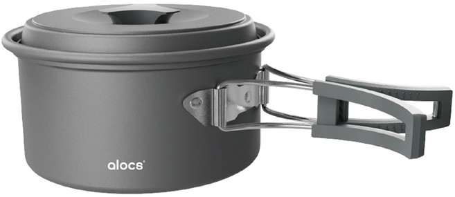 알록스 야외용 포트 CW-C72 1.7L, 1개, 그레이