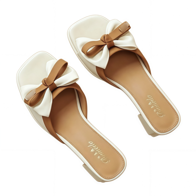 jieve 여성 샌들 리본 슬리퍼 스퀘어 패션 통굽 5cm SZ082535