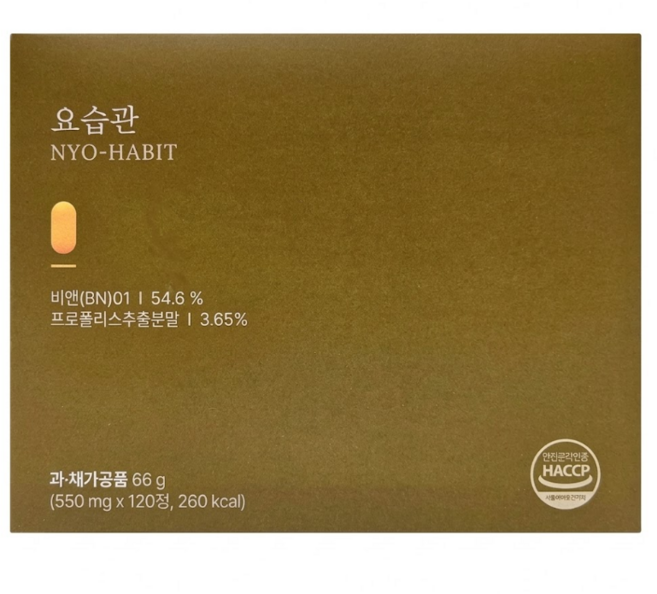 bn01 요습관 정품, 4개, 30정