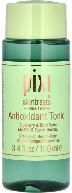 Pixi Beauty Skintreats 항산화 토닉 보존용 세럼 토너 블루베리 및 자작나무수 100ml(3.4fl oz) Beauty (픽시 뷰티), 1개, 100ml - 쿠팡