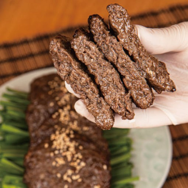 담양 떡갈비맛의 진수! 담양애꽃 한우 한돈 떡갈비 [원산지:국산], 3개, 100g