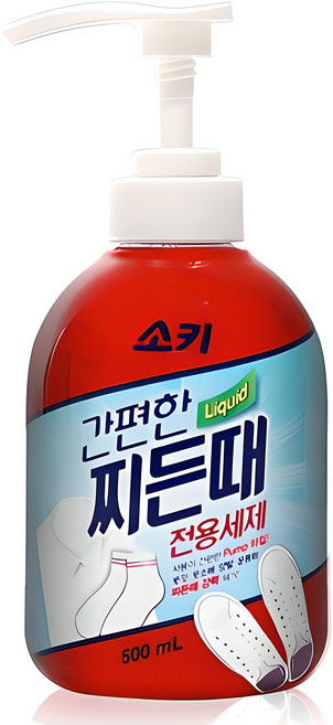 소키 간편한 찌든때 전용 세제, 500ml, 1개
