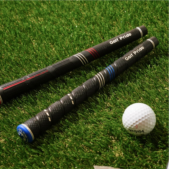 [골프 프라이드] CP2 고무 골프 그립, 블랙／레드, 1개