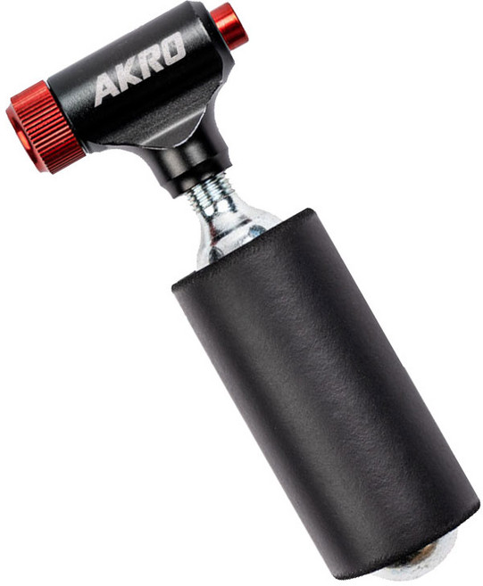 AKRO 아크로 CO2 인플레이터 휴대용 펌프 인젝터 주입기 버튼타입, 1개
