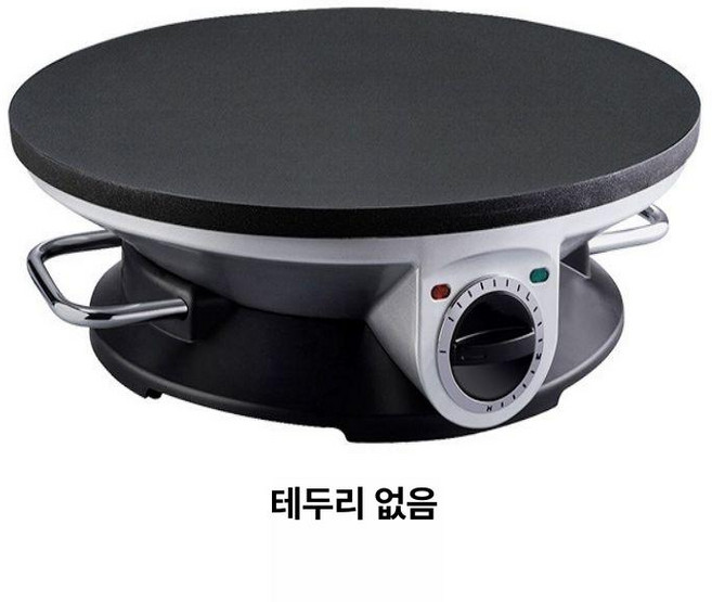 크레페 기계 토스트 팬케이크 팬 케밥 그릴 내구성, KS-35F 모서리없음, 기본 모델명/품번