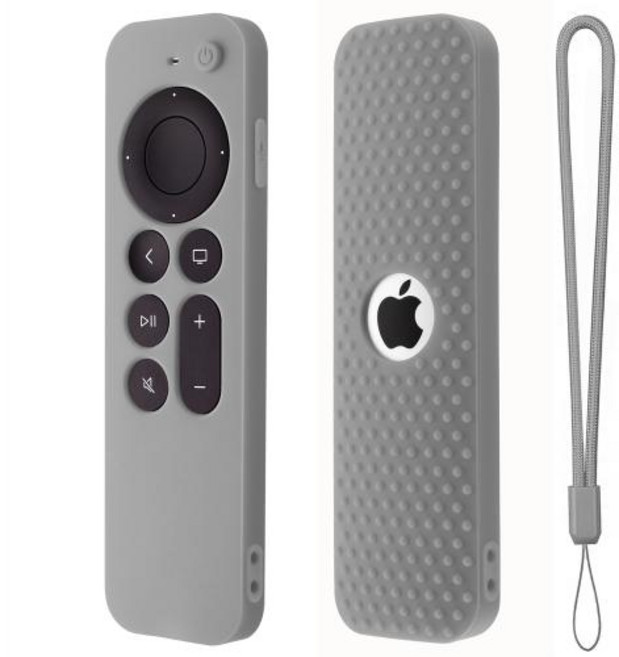 Apple Siri Remote 3 세대 실리콘 보호 원격 케이스 Apple TV 4K 2 세대 원격 충격 방지 슬리브 신제품