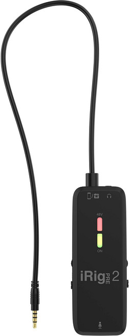 IK Multimedia iRig Pre 2 모바일 마이크 프리앰프[], 상세페이지 참조