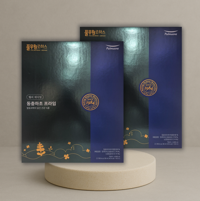 풀무원로하스 동충하초 프라임 2개월(120포), 1개