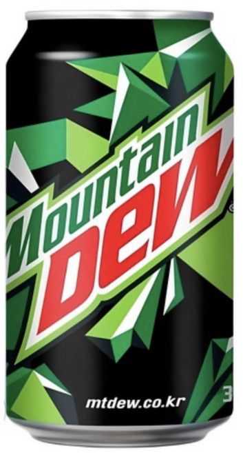 롯데칠성 마운틴듀, 355ml, 6개