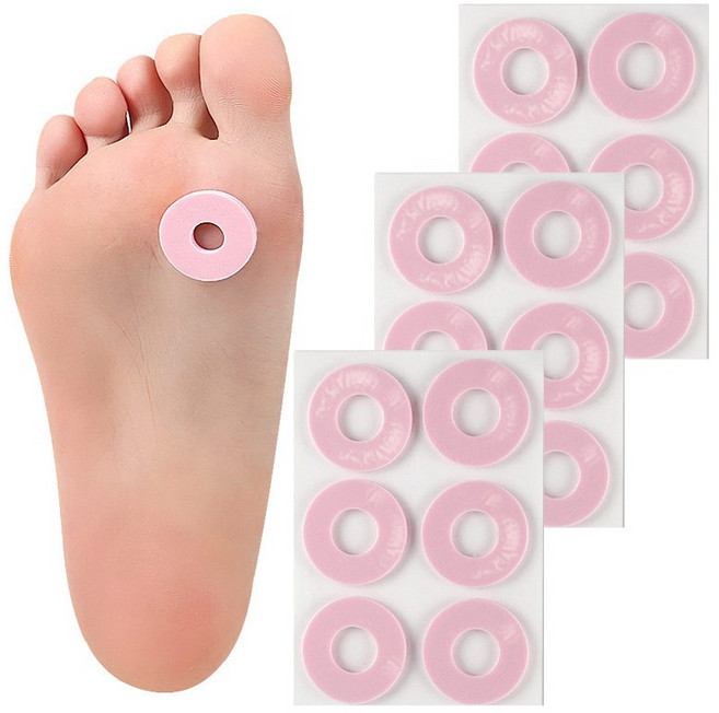 티눈 물집 패치 통증 보호 패드 방지 밴드, 3개