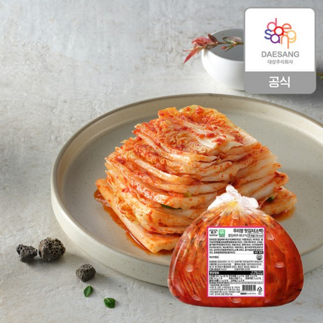 종가 우리땅 맛김치 소백, 5kg, 1개