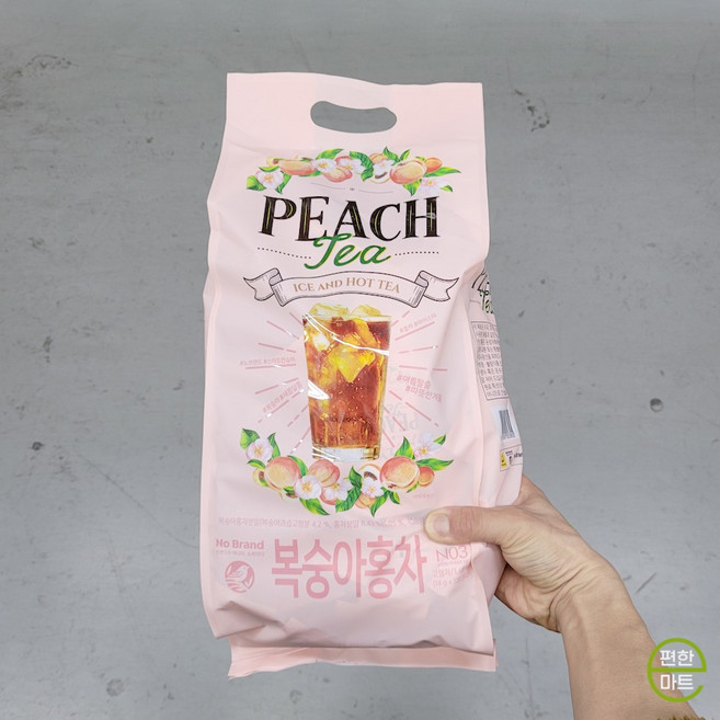 노브랜드 복숭아홍차, 14g, 2개, 120개입, 14g