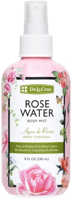 De La Cruz 데라크루즈 로즈워터 바디 미스트 236ml, 1개 - 쿠팡