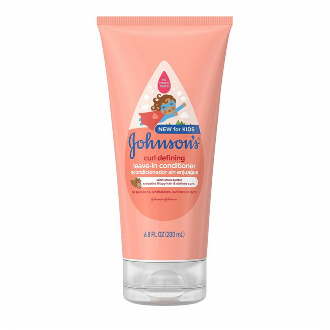 Johnson's Baby Curl Defining 존슨즈베이비 컬 디파이닝 키즈 컨디셔너 린스 6.8oz(200ml) 4팩, 200ml