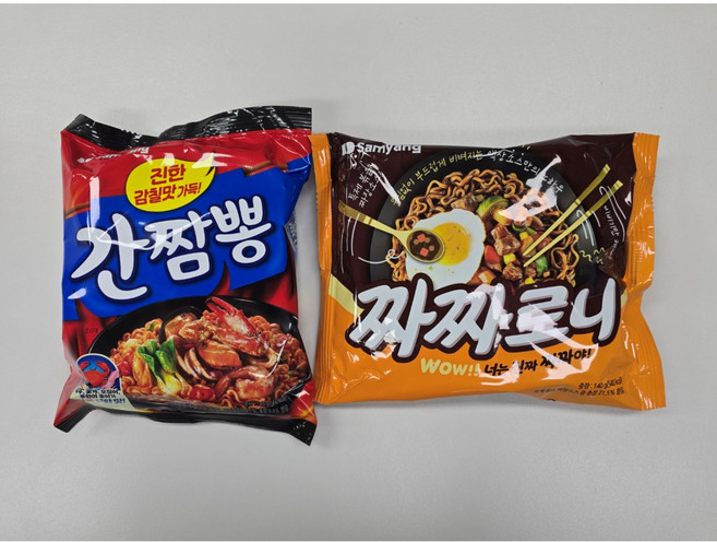 삼양 간짬뽕140g(봉지라면)x1 +삼양 짜짜로니140g(봉지라면)x1 = (1세트), 12세트