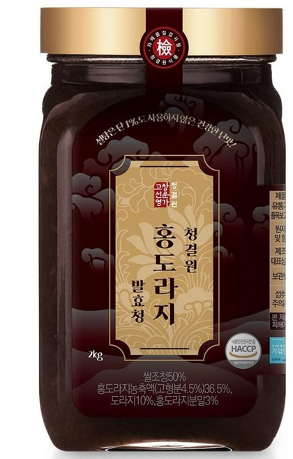 청결원 홍도라지 조청, 2kg, 1개